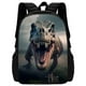 thumbnail image 1 of Mochila Jurassic Period Pattern School Backpack for Child ,Cartoon Dinosaur School Bags for Boys Girls,School Backpack for Child, 1 of 3