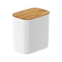 Ou - Contenedor Hermético Bambú Keep Rectangular 1,5 Lt Blanco