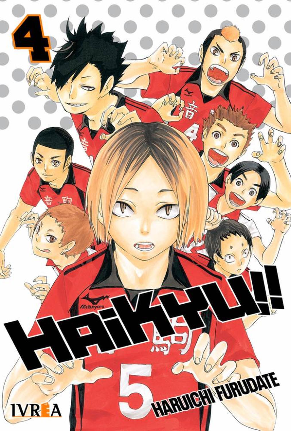 Manga Haikyu!! 04 Ivrea Argentina