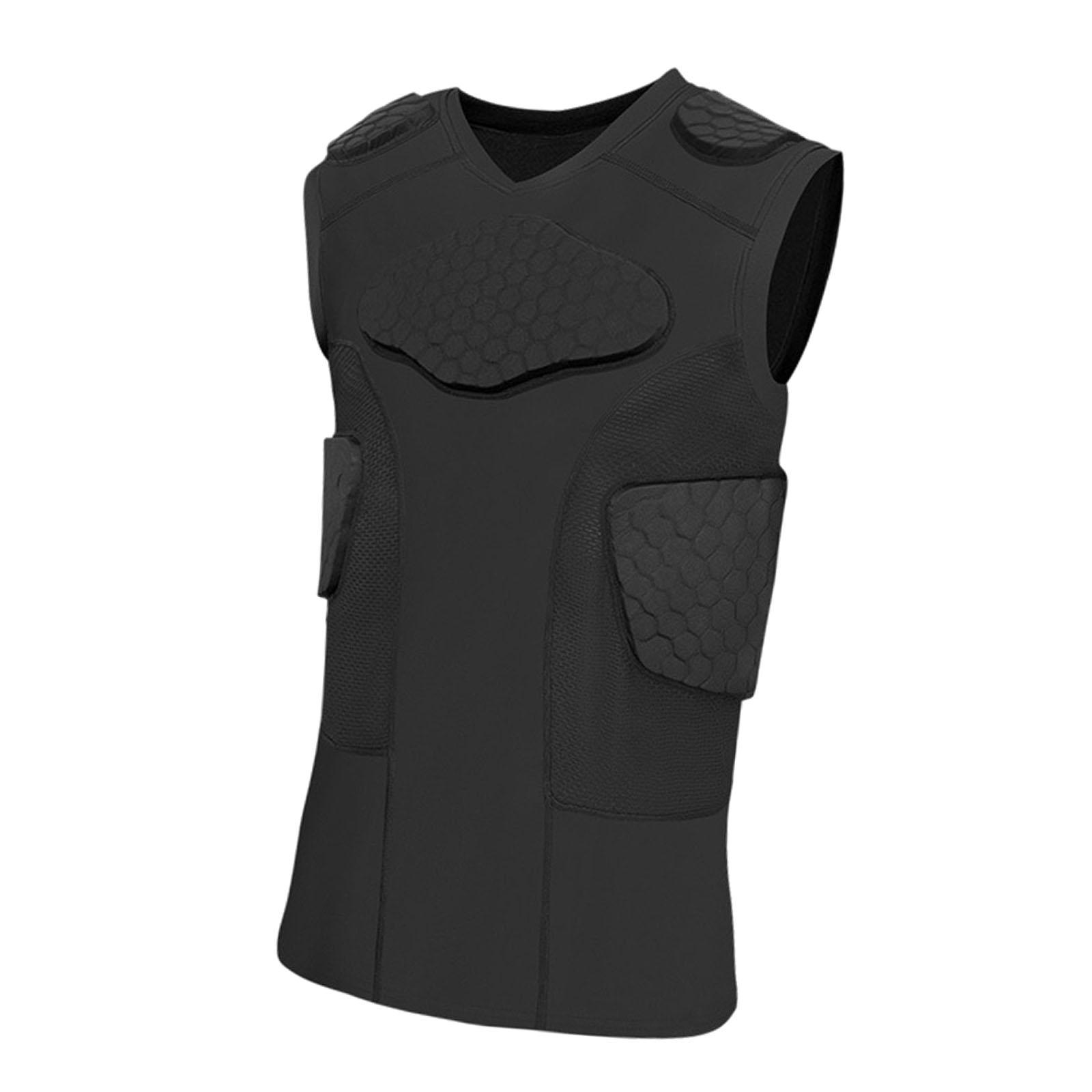 Ioensy - Chaleco Protector De Pecho Para Hombre, Cómodo Para Entrenamiento De Sóftbol Y Baloncesto (Talla Xl)
