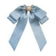 thumbnail image 3 of Broche Con Lazo Preatado Para Mujer, Alfiler De Corbata Para Bufanda, Uniforme, Aniversario, Azul, 3 of 3