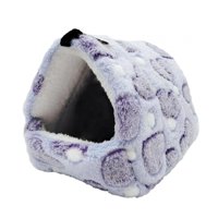 Magideal - Cálida Casa Para Hámster Para Animales Pequeños, Ropa De Cama, Escondite, Acogedor Y Bonito Nido Para Hámster Para Erizos Pigmeos, Petauros Del Azúcar