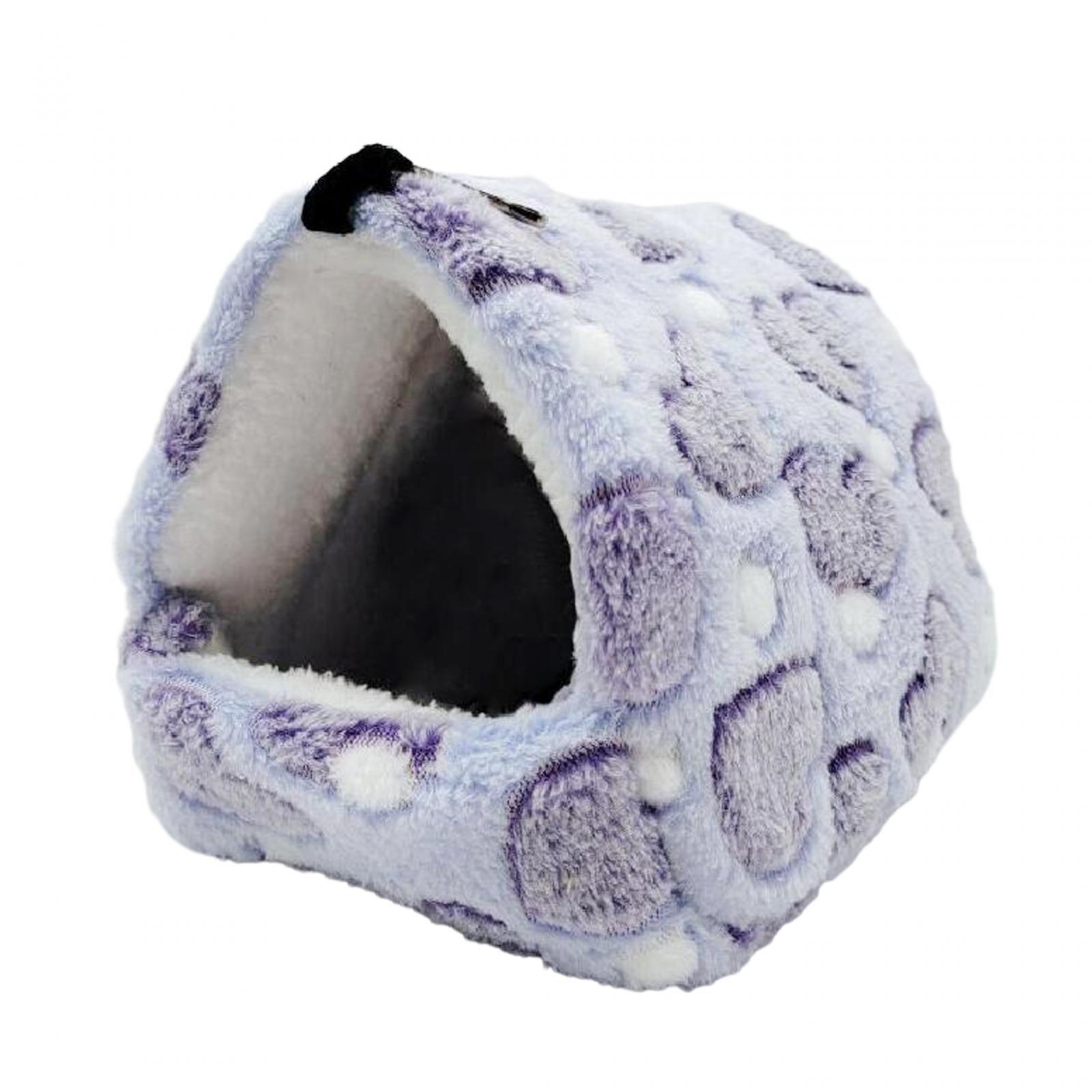 Magideal - Cálida Casa Para Hámster Para Animales Pequeños, Ropa De Cama, Escondite, Acogedor Y Bonito Nido Para Hámster Para Erizos Pigmeos, Petauros Del Azúcar