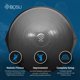 thumbnail image 3 of Pelota de equilibrio BOSU BT Pro para entrenamiento de core y fitness, gris, 3 of 8
