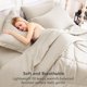 thumbnail image 4 of Juego de Edredón CozyLux Queen 7 piezas Oversized Beige, 4 of 9
