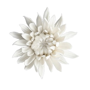 Magideal - Flor De Cerámica 3D De Múltiples Formas, Decoración Colgante, Decoración Artística, Flores De Pared, Decoración De Pared, Decoración Colgante De Pared Margarita 85 Cm