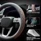 thumbnail image 3 of Funda para volante LKWLIKEI de cuero Nappa, 15 in, 3 of 3