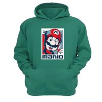 Genérico - Polerón Canguro Plomero Rojo Verde Aguamarina Talla L Unisex