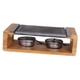 thumbnail image 1 of Cooking Rock Grill Resistente Con Soporte De Madera Para Filetes Para Barbacoa Familiar Y Camping, 1 of 3