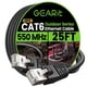 thumbnail image 1 of Cable Ethernet GearIt Cat6 Outdoor 25 pies 23 AWG de cobre puro, 1 of 8