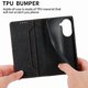 thumbnail image 5 of Funda tipo cartera con bloqueo RFID para Xiaomi Redmi A5 4G Con tapa abatible, portatarjetas, cierre magnético, TPU y soporte Negro, 5 of 6