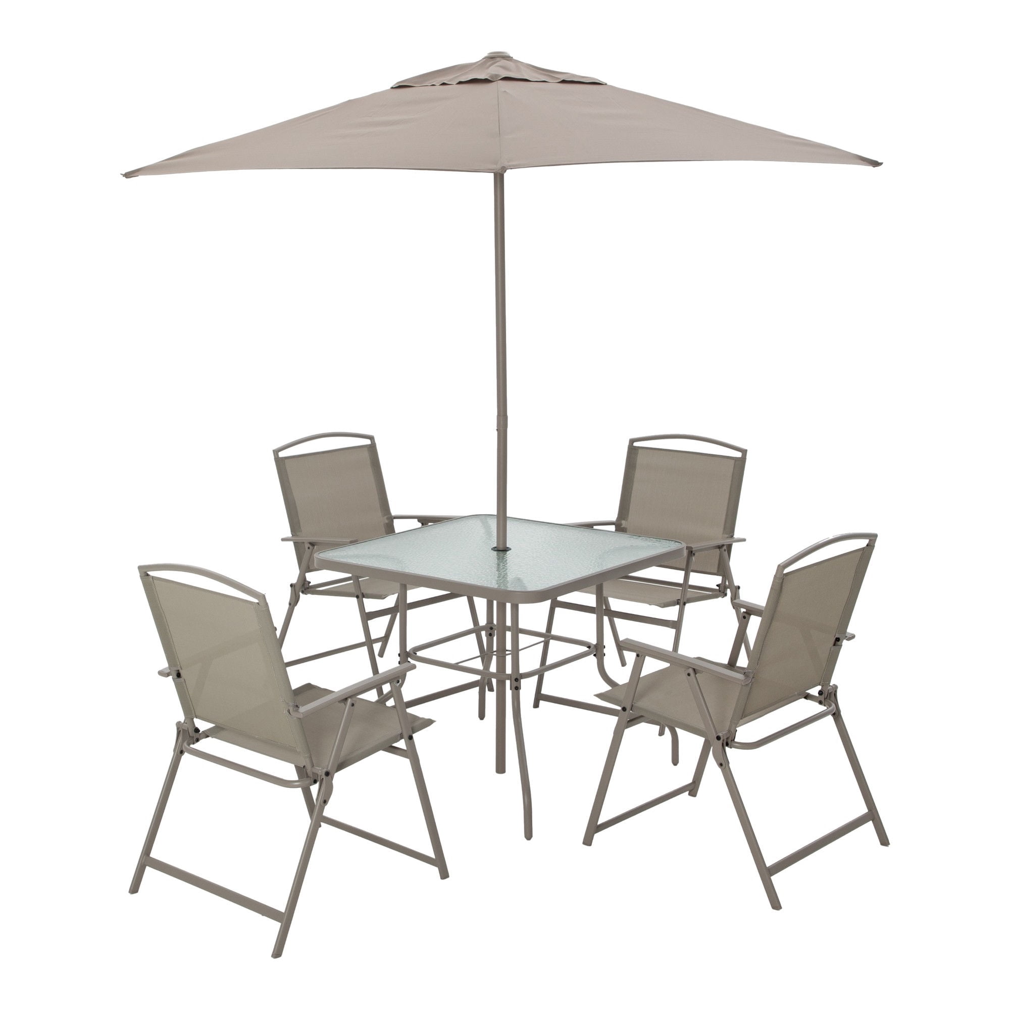 Juego de Terraza Comedor 4 Personas 86x86x70cm