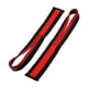thumbnail image 1 of 2x Correas De Levantamiento De Pesas Correas De Levantamiento De Muñeca Para Ejercicio De Entrenamiento De Fuerza Rojo Y Negro, 1 of 4