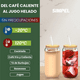 thumbnail image 3 of Vasos Tapa Bambú Simpel 550ml Con Posavasos Y Bombillas, 3 of 7