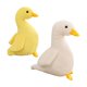 thumbnail image 2 of 2 Uds., Mu?eco De Pato De Peluche Infantil, Decoración De 40cm, Blanco, 30cm, Amarillo, 2 of 5