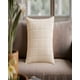 thumbnail image 3 of Set De 2 Fundas De Cojin Terciopelo Grid 45x45 Beige, 3 of 4