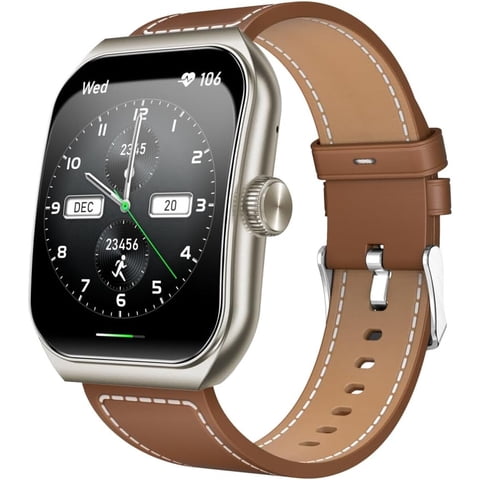 Smartwatch Black Shark Gt3 1.96 Silver Brown Bt Llamadas