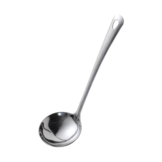 Cuchara De Sopa Cuchara Cuchara De Acero Inoxidable Para Aderezo De Ensaladas Restaurantes Hogar