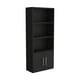 thumbnail image 1 of Biblioteca 2 Puertas 4 Niveles Negro, 1 of 8