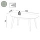 thumbnail image 4 of Juego Comedor Tm88 + 6 Sillas Castaño, 4 of 5