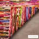 thumbnail image 2 of Alfombra RAJRANG Boho Chindi 51x81 cm Multicolor con Flecos, 2 of 5