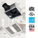 thumbnail image 5 of Ventilador Broan-nuTone AE110L con luz LED 110 CFM, 5 of 7
