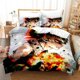 thumbnail image 2 of My hero Academy Anime Gift Quilt Duvet Cover Set Bedspread Super 3-Piece Bedding Set, 2 of 5