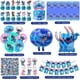 thumbnail image 3 of Set de fiesta Lilo y Stitch de 103 piezas para cumpleaños, 3 of 5