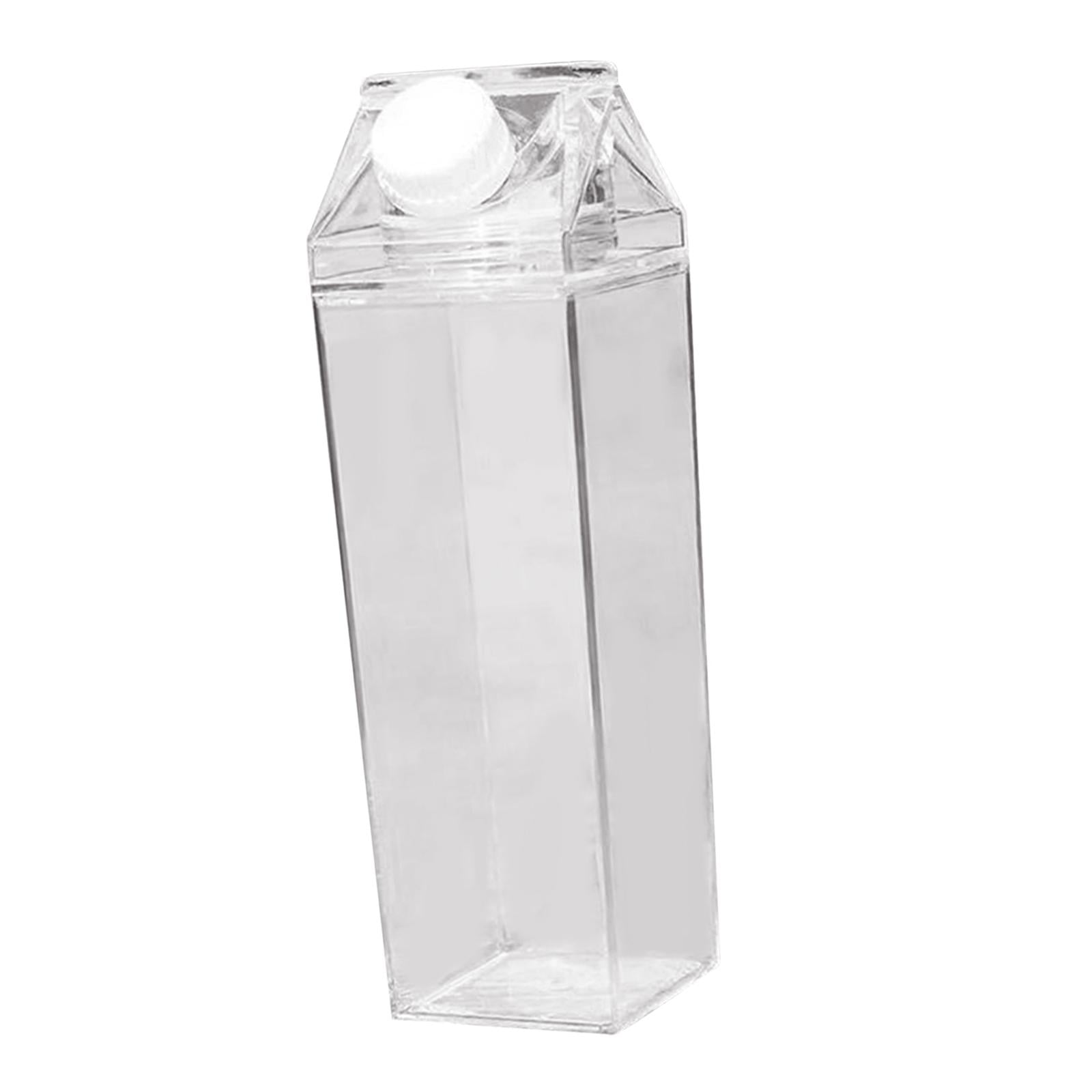 Ioensy - Botella De Agua De Cartón De Leche, Caja De Leche De 500ml, Botella De Agua Para Gimnasio Y Acampada Al Aire Libre