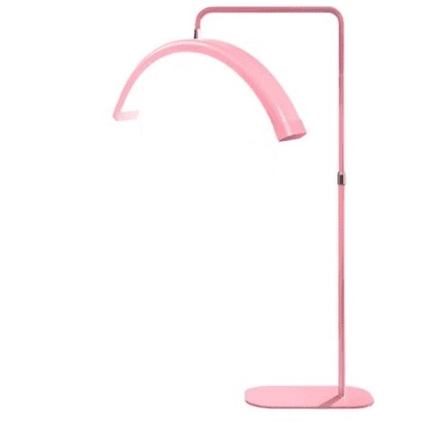 Kimale - Lampara Para Pestañas Led Media Luna Rosada