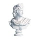 thumbnail image 1 of Estatuilla De Mitología Griega Estatua De Arte Retro Escultura De Resina Decoración Nórdica Para El Hogar Apolo, 1 of 3