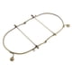 thumbnail image 4 of 1 Pieza DIY Bolso Bolso Beso Cierre Metal Arco Marco Mango Coser 15 Cm Bronce, 4 of 5