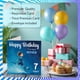 thumbnail image 3 of Tarjeta de cumpleaños Stuff4 para niños de fútbol de 3 años, 3 of 7