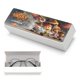 thumbnail image 5 of Max y los Caballeros Medianos Estuche Rígido para Gafas de Cuero PU Protector con Forro de Felpa Premium Suave para Hombres y Mujeres, 5 of 6