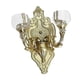 thumbnail image 5 of Ornamentos De Lámpara De Pared En Miniatura A Escala 1 12 Para La Sala De Estar Del Paisaje Lámpara De Doble Dorado, 5 of 5