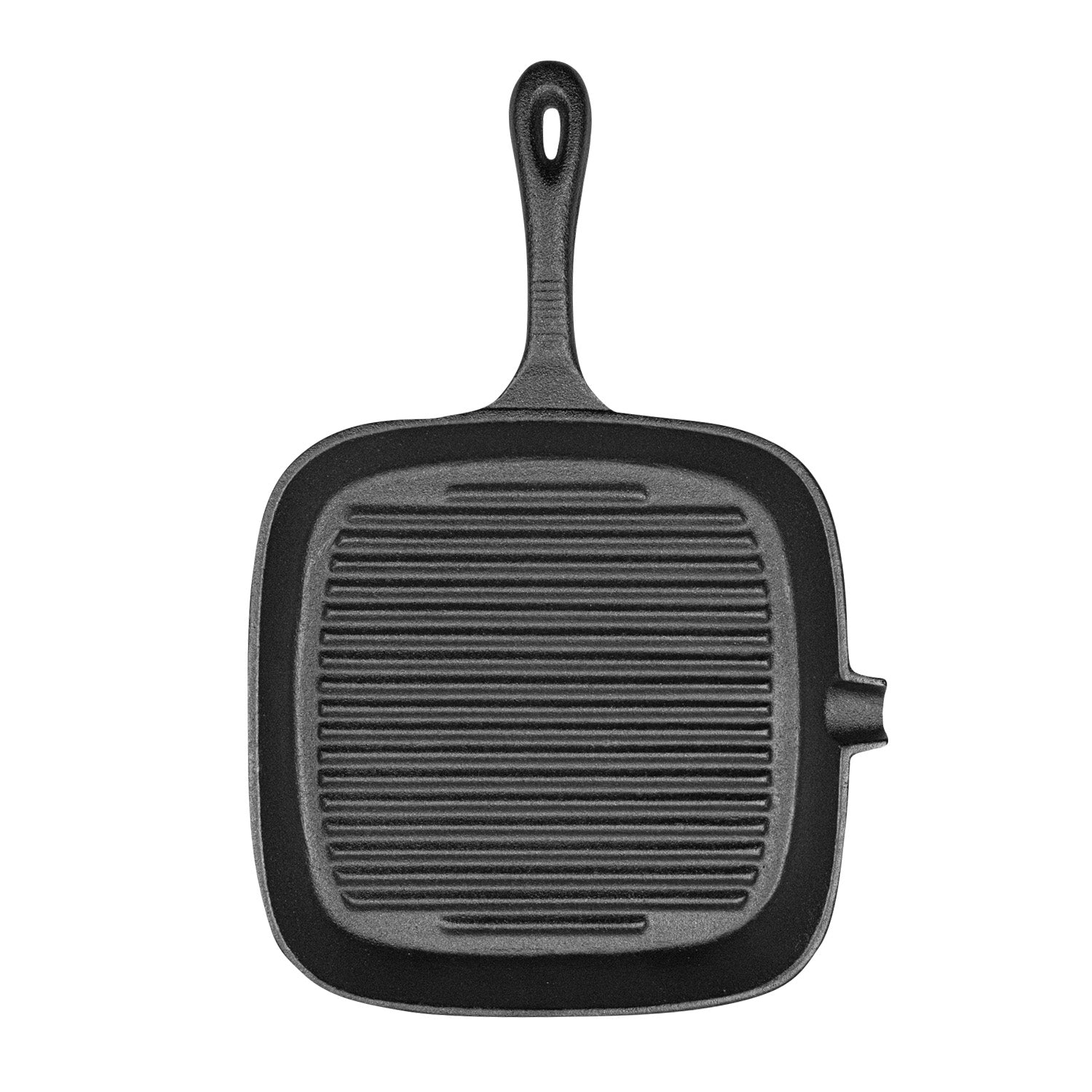 Grilltech - Sartén Cuadrado De Fierro Fundido