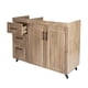 thumbnail image 3 of Mueble base de cocina nogal doble cajones izquierdo 118x49x90 cm (No Incluye Cubierta), 3 of 4