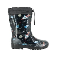 Bota De Agua Con Polar Calet Negro Bamboo