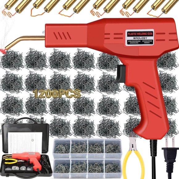 Soldadora Plástica WRDLOSY Kit 1200 Ganchos Reparación