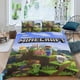 thumbnail image 2 of Minecraft Conjunto de sábanas temático, trío de piezas, cómodo y amigable con la piel, diseño único, regalo de decoración para el hogar para familiares, amigos y fans,135X200cm, 2 of 6