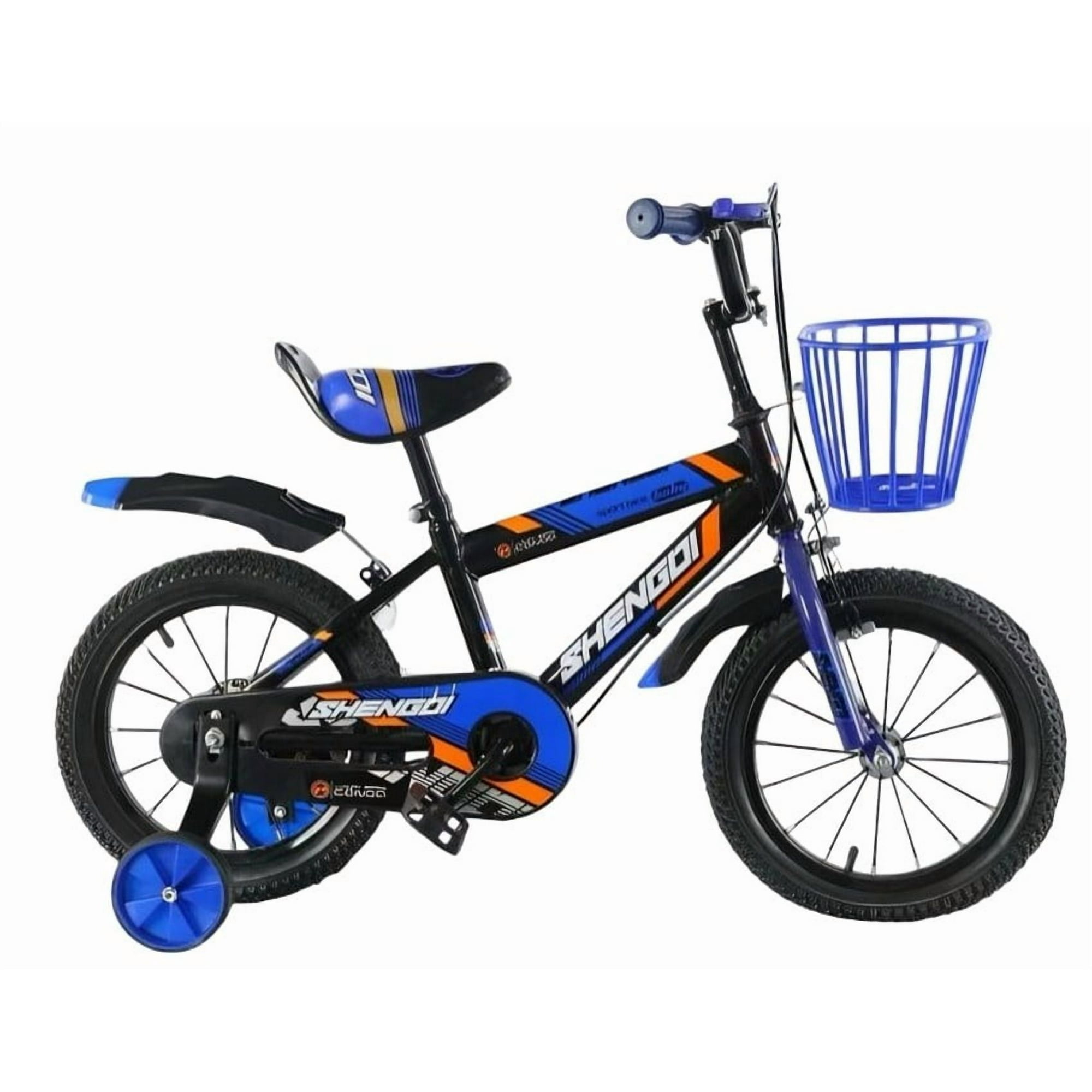 Genérico - Set X2 Bicicleta Infantil Aro 14 Con Canastilla Niño