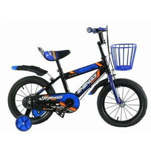 Genérico - Set X2 Bicicleta Infantil Aro 14 Con Canastilla Niño