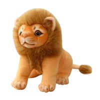 Bothyi - Muñeco De León, Regalos De Cumpleaños, Adorables Animales De Peluche Para Adultos, Niños, Niñas, Niños, 23Cm, Sentado