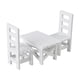 thumbnail image 4 of 1:12 Casa De Mu?ecas Mesa Silla Muebles Madera, Accesorios Fotográficos Blanco, 4 of 5