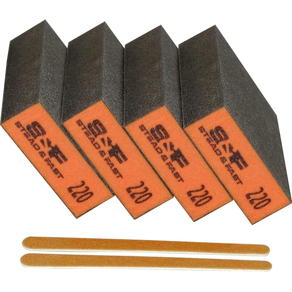 Esponja de Lijado S&F STEAD & FAST 220 Grit - Pack de 4