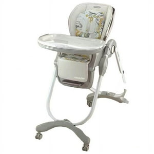 Silla De Comer Lujosa Reclinable Hagaday Blanca By Lubabycas