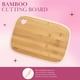 thumbnail image 2 of Set de tabla de cortar y cubiertos Paris Hilton Reversible Bamboo, 2 of 3