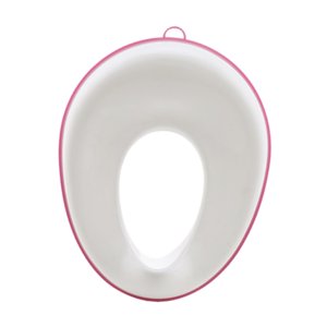 Magideal - Asiento De Entrenamiento Para Ir Al Baño Para Niños Y Niñas, Anillo Para Ir Al Baño, Ahorro De Espacio, Se Adapta A Inodoros Redondos Y Ovalados, Asie Rojo