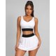 thumbnail image 3 of Conjunto Deportivo Para Mujer Peto Top Y Falda Short Yoga, 3 of 3