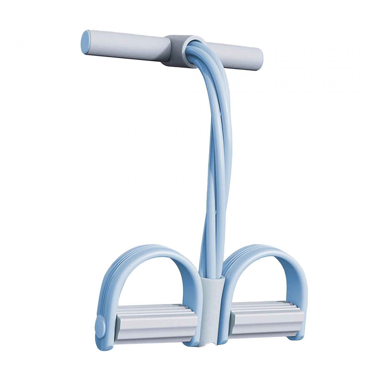 Ioensy - Cuerda De Tensión De Ejercicio Multifunción Resistencia Del Pedal De Pie Bandas De Tracción De Fitness Azul